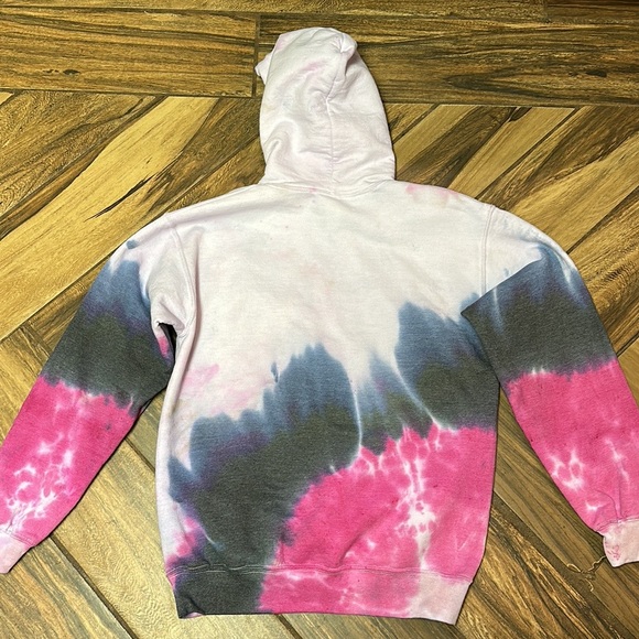 Tye dye hooded sweatshirt - Picture 7 of 8